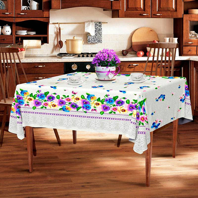 

Скатерть льняная "Фиалка" 2.2м х 1.5м (раскладной стол)