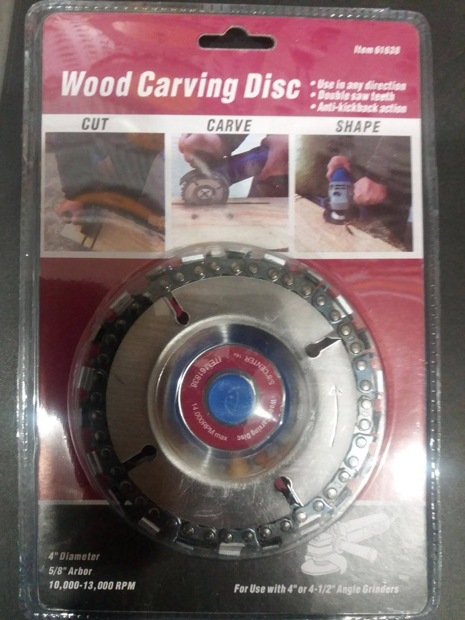 

Цепной диск по дереву Wood Carving Disk 100