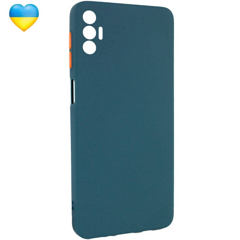 

Чехол TPU Square Full Camera для TECNO Spark 8P, Зелёный