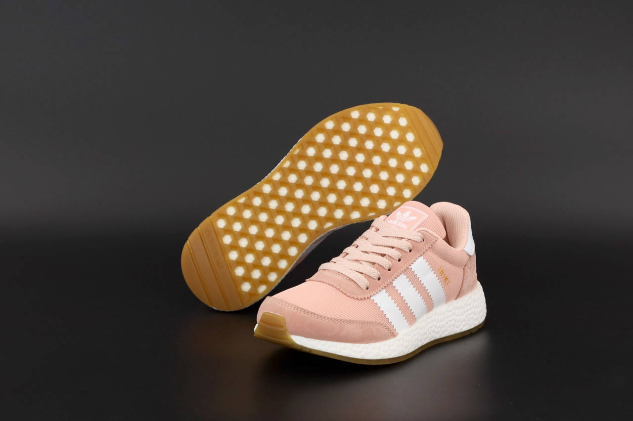 

Женские кроссовки Adidas Iniki Pink (Розовый)