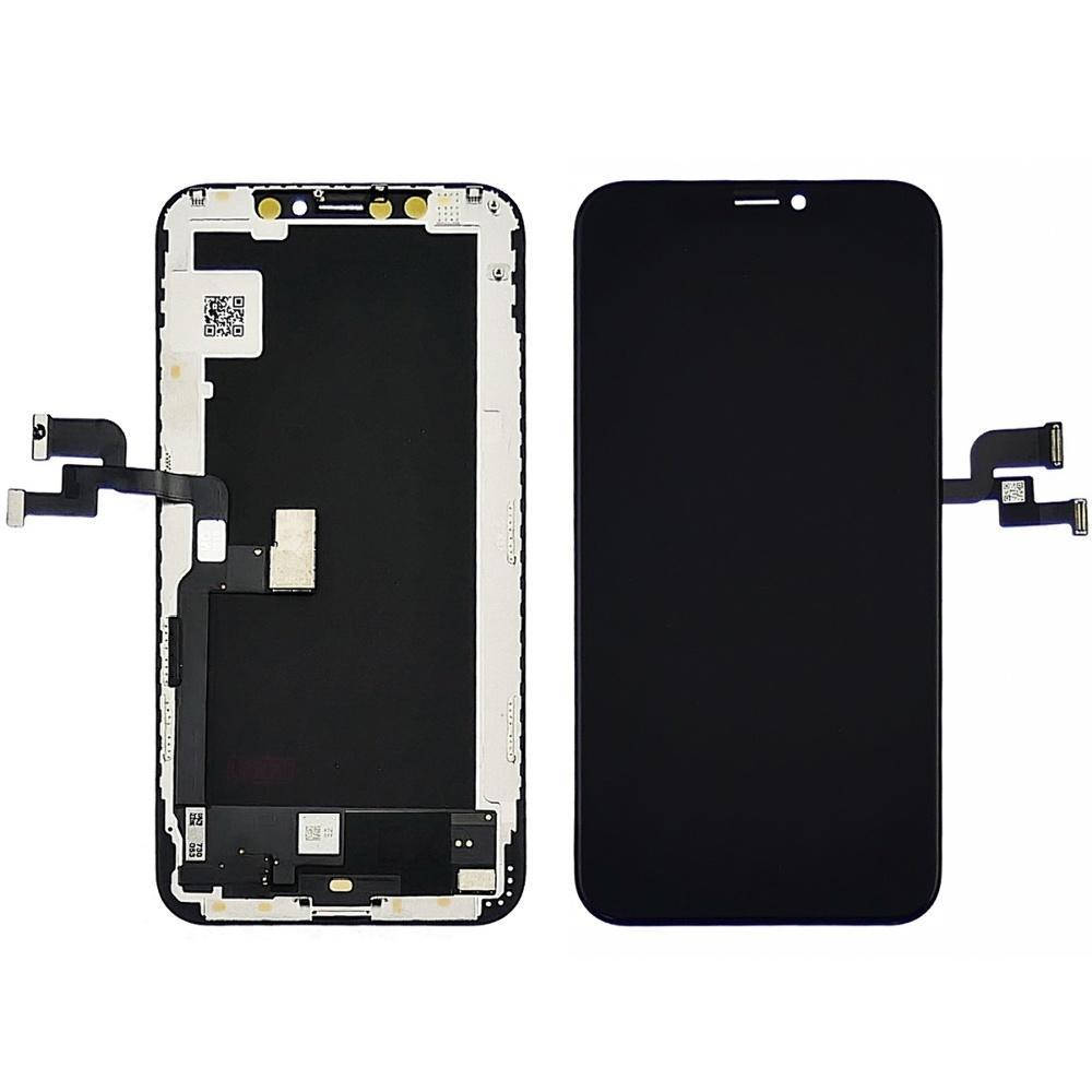 

Дисплей (lcd экран) для Apple iPhone XS с чёрным тачскрином GX-AMOLED, Черный