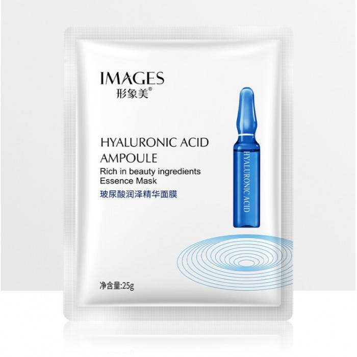 

Тканевая маска для лица с гиалуроновой кислотой Images Hyaluronic Acid Ampoule, 1 шт
