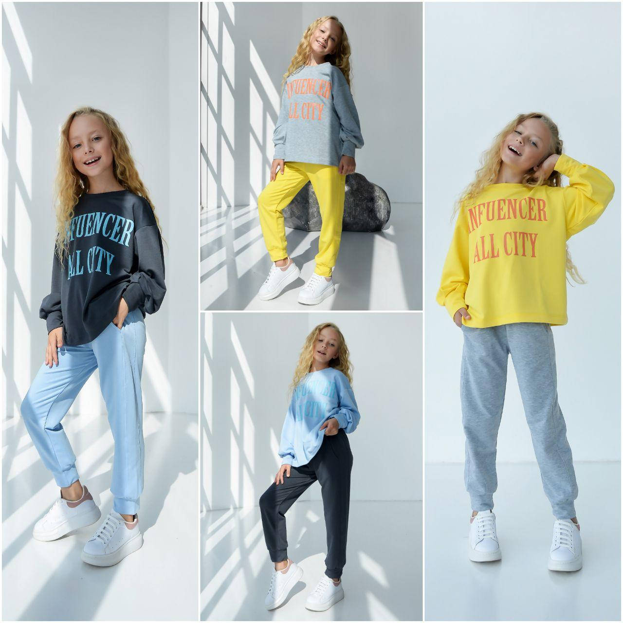 

Спортивный костюм детский двунить (122-152)(4цв) "TEVI" недорого от прямого поставщика