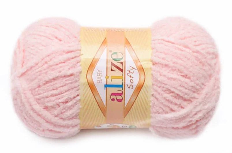 

Alize Softy, Пудра №340, Розовый