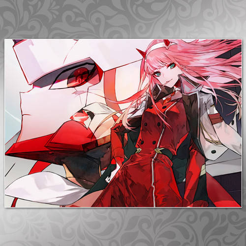 

Плакат Аниме Darling In Franxx
