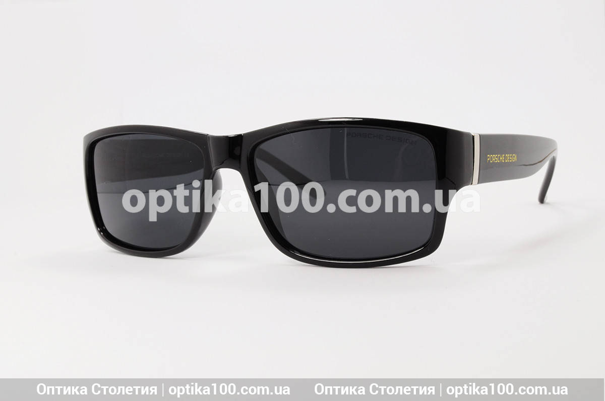 

Широкие большие солнцезащитные очки ДЛЯ ЗРЕНИЯ в стиле Porsche Design. РМЦ 66-72 -4.0, Черный