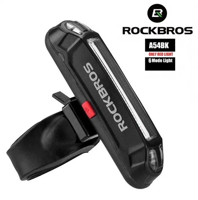 

Задняя мигалка RockBros RB-A54BK USB