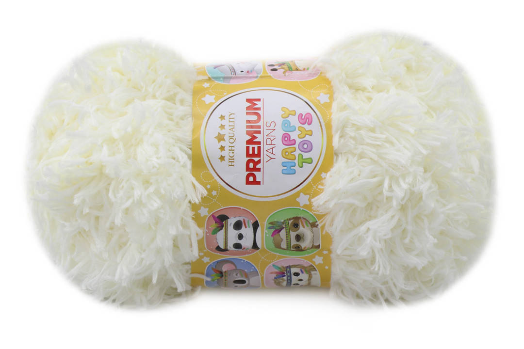 

Premium Yarn Happy Toys, Молочный №208