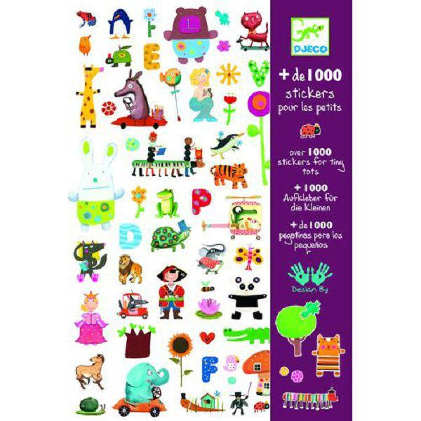 

DJECO Набор наклеек 1000 шт. для малышей