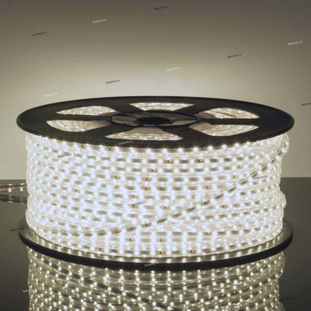 

Светодиодная лента AVT Premium 2835-120 220В IP68 холодный белый, герметичная, 1м