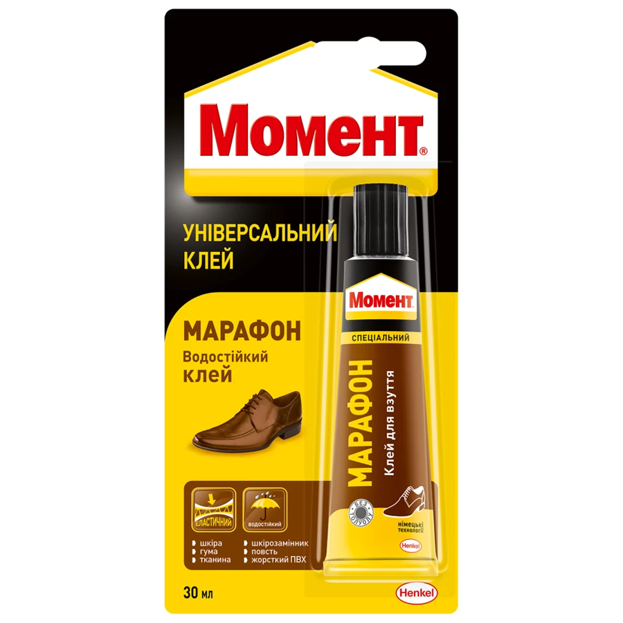 

Клей обувный Момент Марафон (30 мл) Henkel