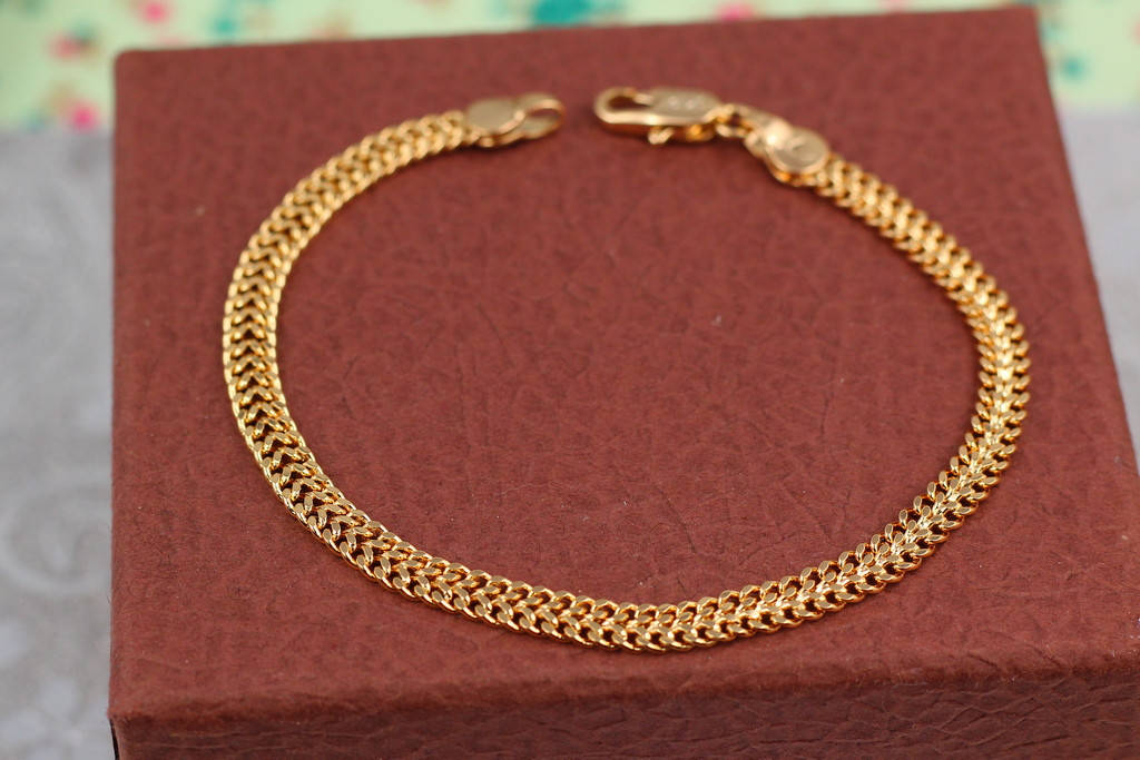 

Браслет Xuping Jewelry питон 19 см 5 мм золотистый