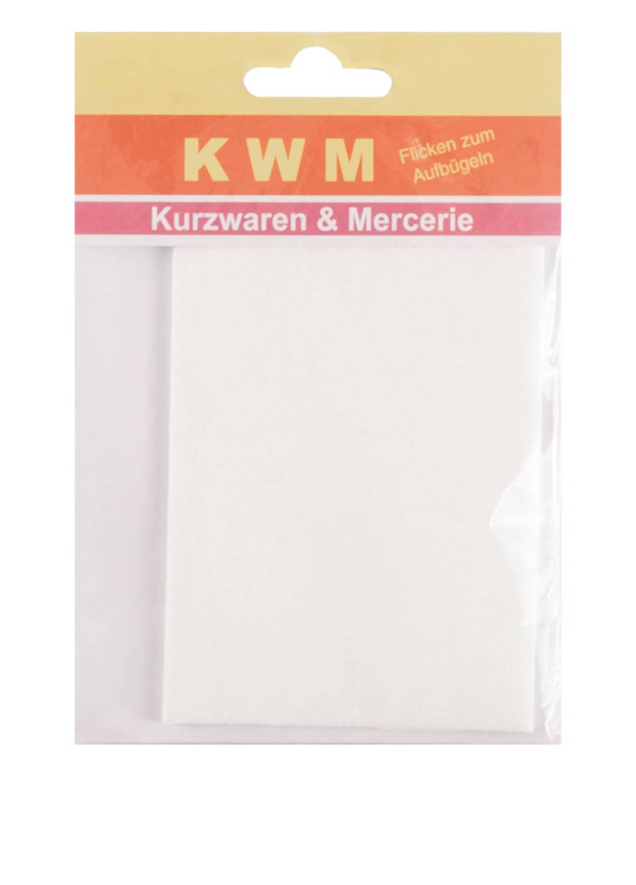 

Термо нашивка KWM 40 х 11,5 см, термо заплатка, латка, нашивка, аппликация, Белый