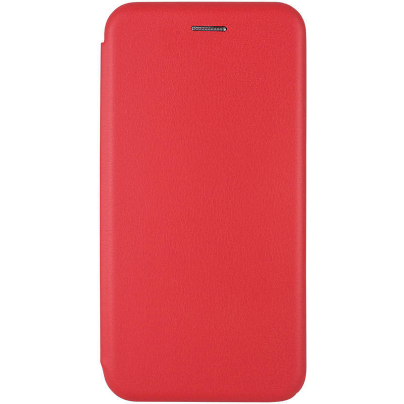 

Кожаный Чехол книжка для Samsung Galaxy A02 (Красный)
