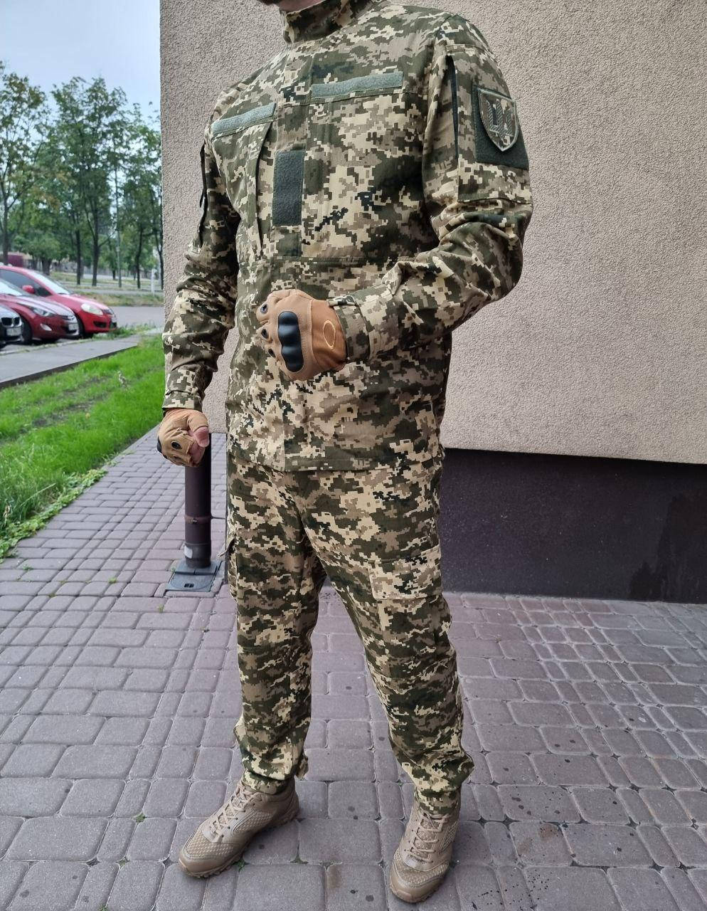 

Тактический костюм горка мужской костюм ВСУ, Летняя форма, зеленый пиксель M, Хаки