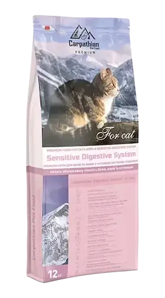 

Carpathian Pet Food – Sensitive Digestive System Для котов и кошек с чувствительной пищеварительной системой