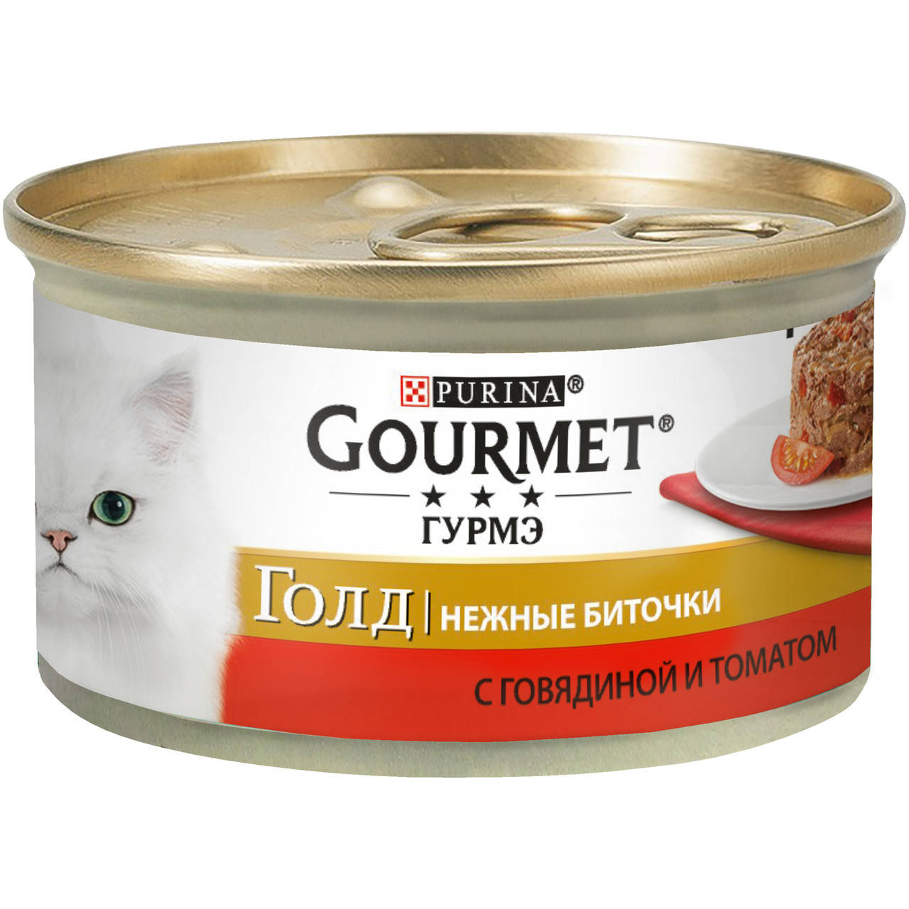 

Gourmet Gold ніжні биточки з яловичиною та томатом 85 г