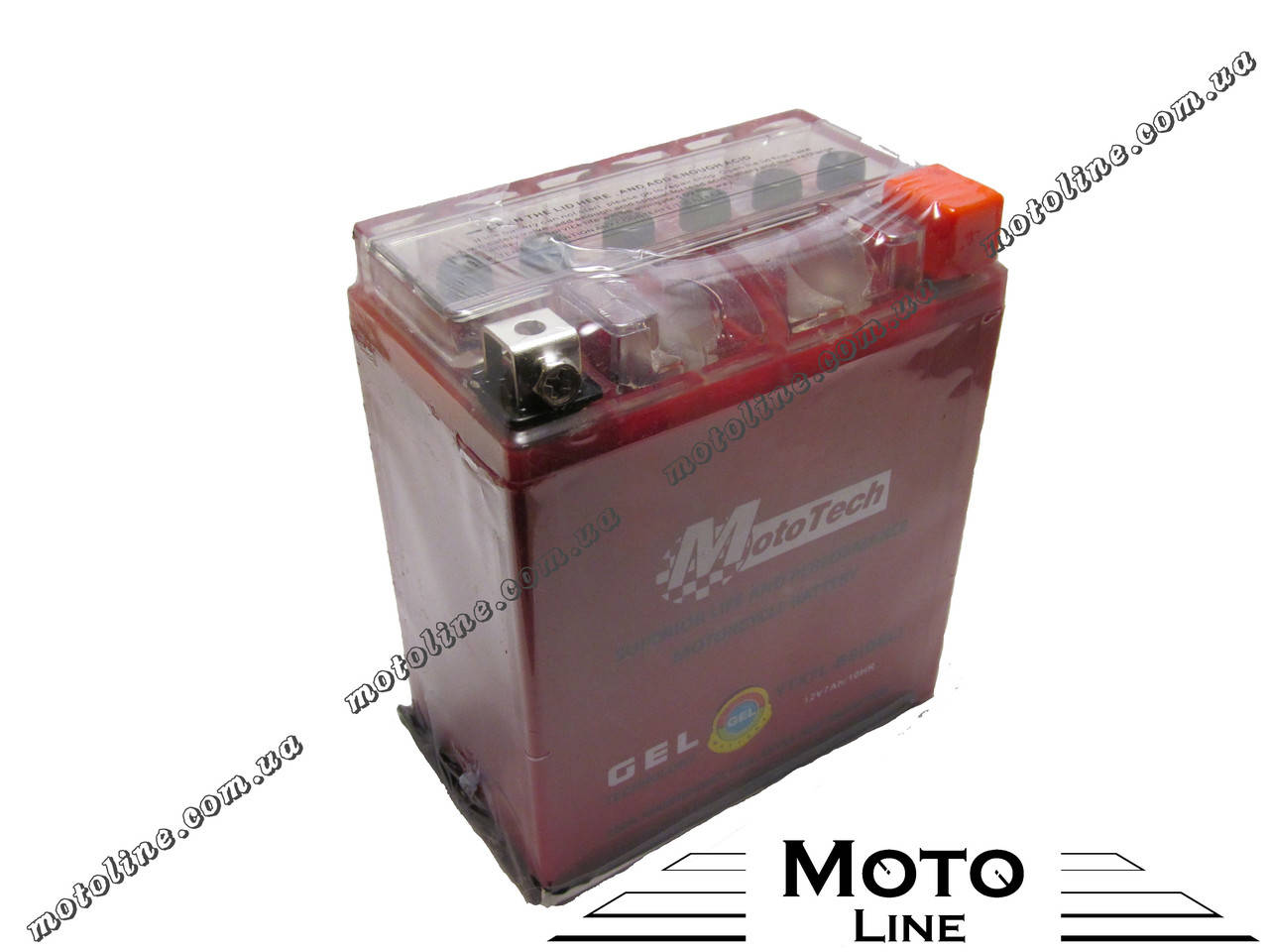 

Аккумулятор АКБ YTX7L-BS(GEL) 12V7AH/10HR (высокий) Mototech