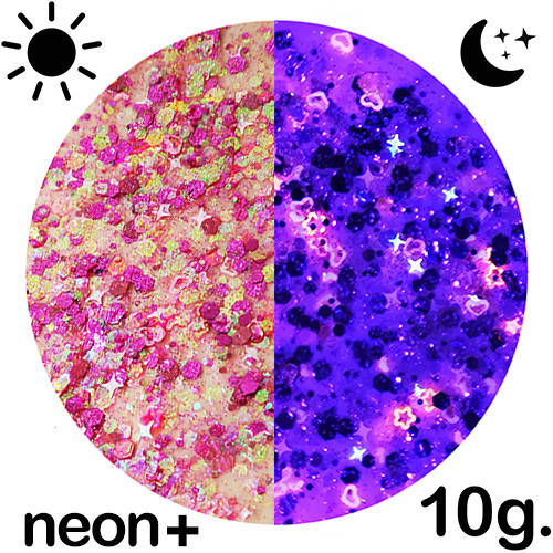 

Гель Блеск для лица и тела Розовый 10g