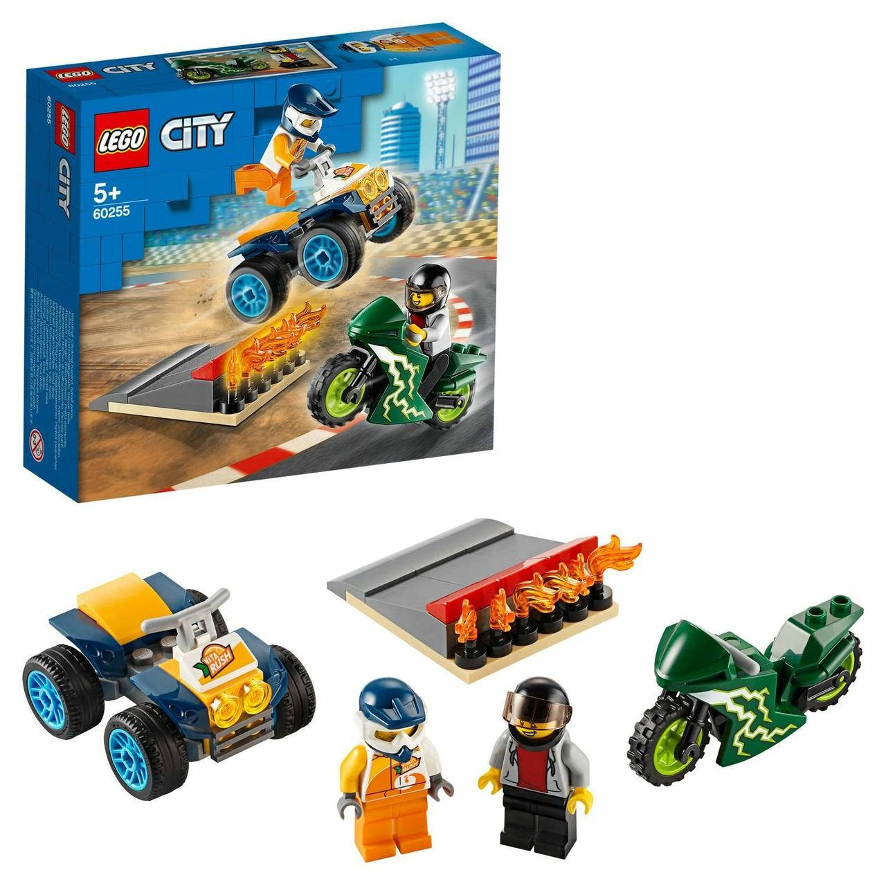 

Конструктор LEGO City Nitro Wheels Команда каскадеров 60255