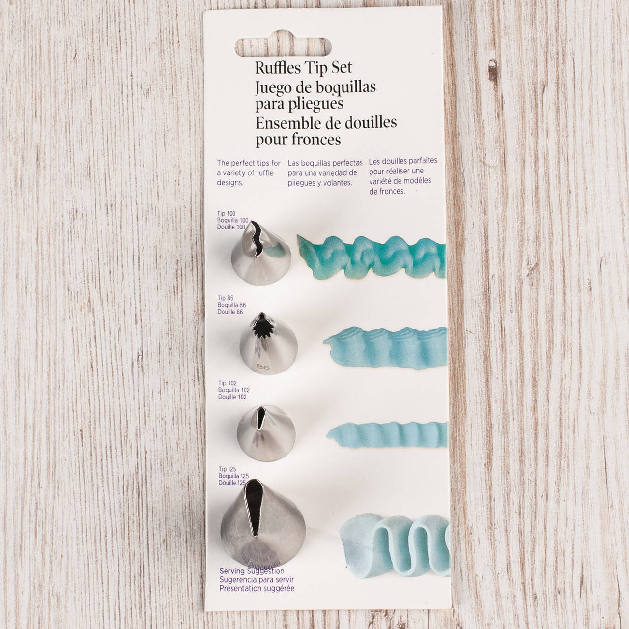 

Набор кондитерских насадок из 4 шт