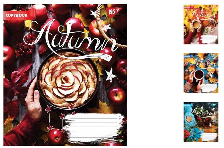 

А5/36 лин. YES AUTUMN, тетрадь для записей 15шт в упак. //