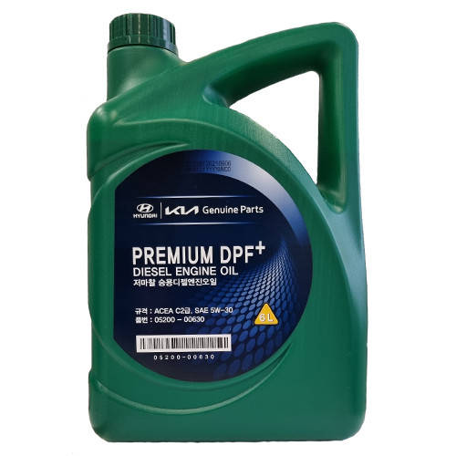 

Олива Mobis Hyundai/KIA Premium DPF+ Diesel 5W-30, 6л.
