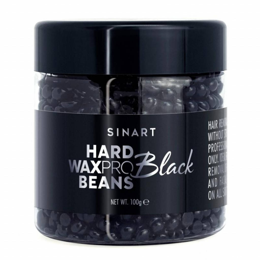 

Sinart Воск для удаления волос "Hard wax pro beans black" (баночка), 100 г