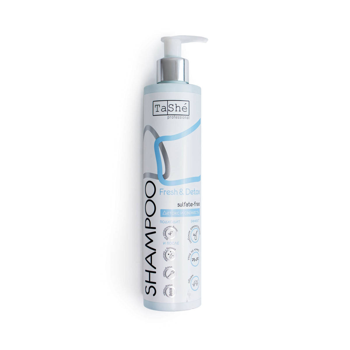 

Шампунь бессульфатный Tashe professional Fresh & Detox, 300 мл