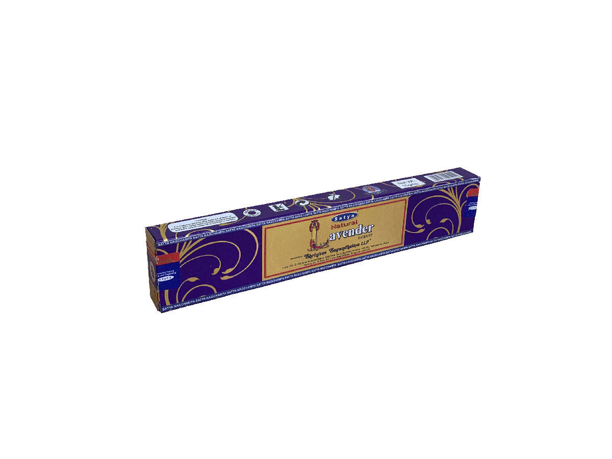 

NATURAL LAVENDER (15GM) SATYA. АРОМАПАЛОЧКИ НАТУРАЛ ЛАВЕНДЕР 15ГМ САТЬЯ