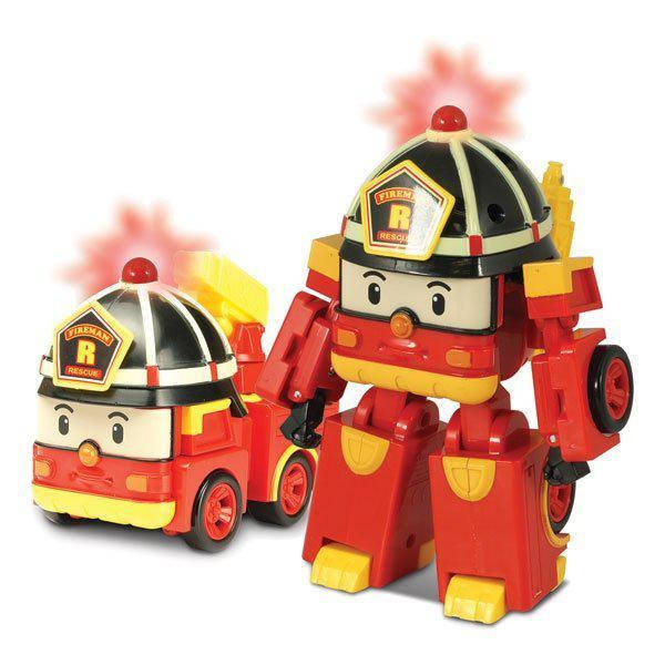 

Трансформер Robocar Poli Рой с подсветкой 15 см (83093)