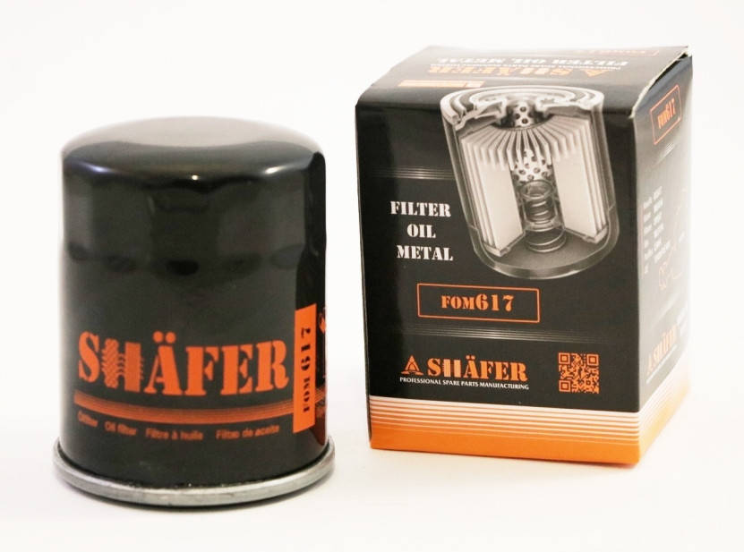 

Фильтр масляный SHAFER FOM617 (SCT SM104) Honda 96-, D=65.2, H=86.5mm, M20x1.5