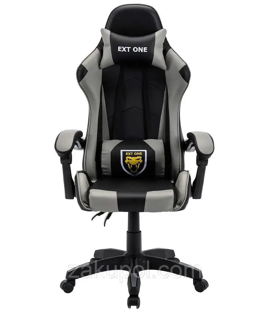 

Кресло геймерское Extreme Series EXT ONE черно-серое игровое спортивное