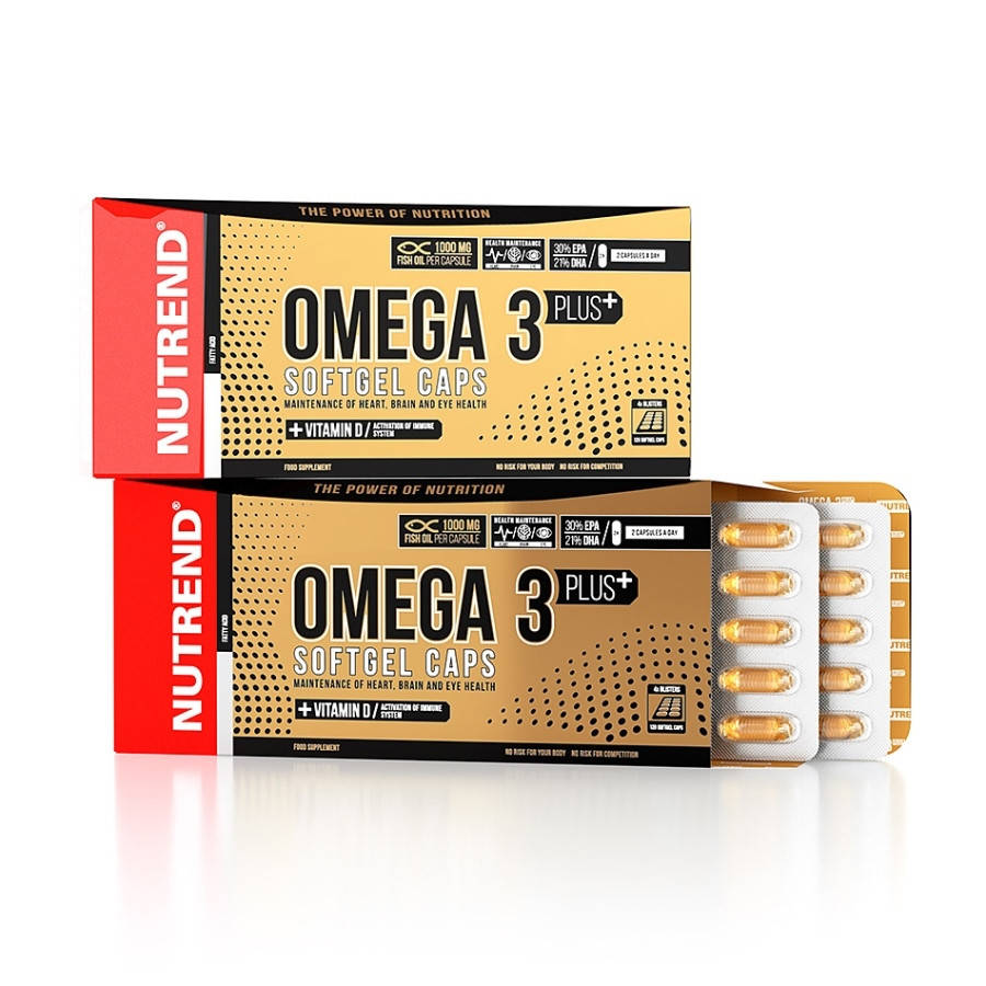 

Nutrend Omega 3 Plus Softgel 120 caps