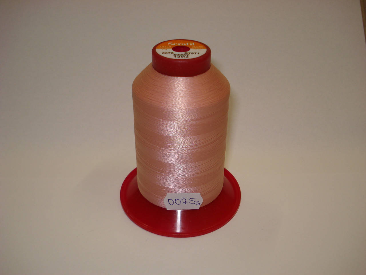 

Нитка AMANN Serafil №120/2 5000м.col 0075 розовый