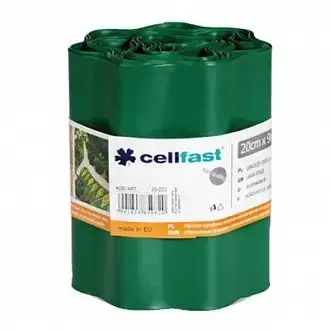 

Газонный бордюр Cellfast 20x900 см темно-зеленое, Зелёный