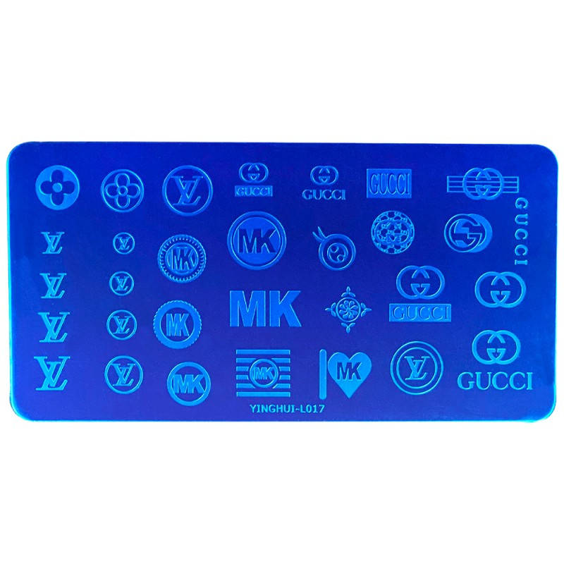 

Пластина маникюрная для стемпинга на ногтях