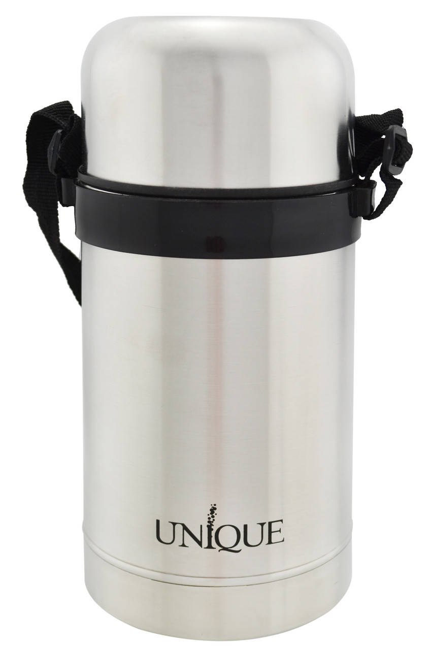 

Термос пищевой UNIQUE UN-1032 0.8л Black (10831), Серый