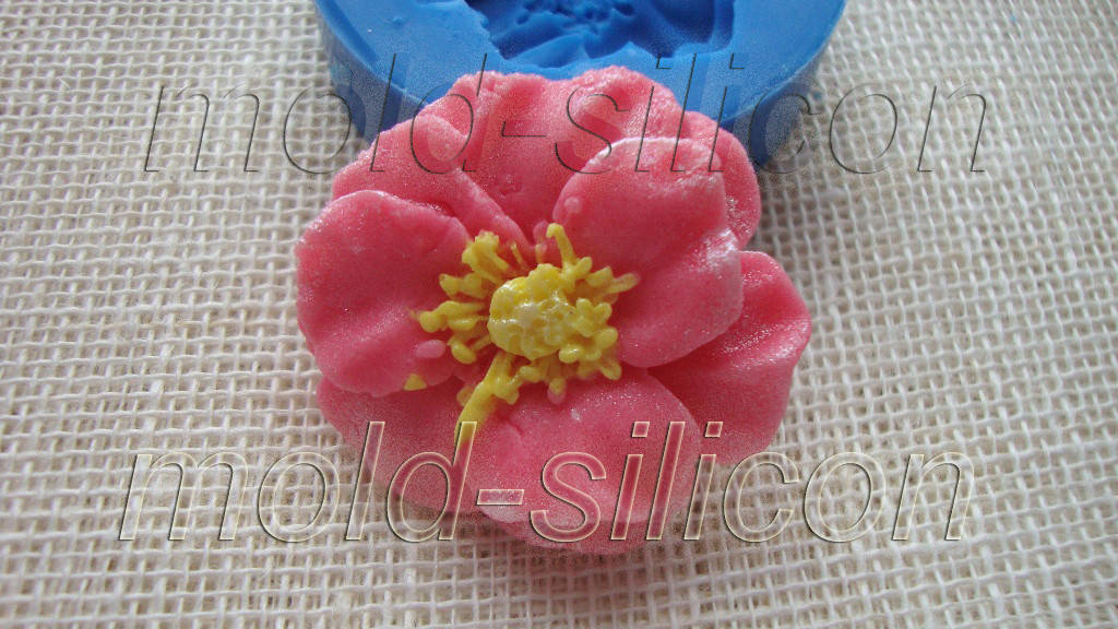 

Силиконовый молд "Фиалка"