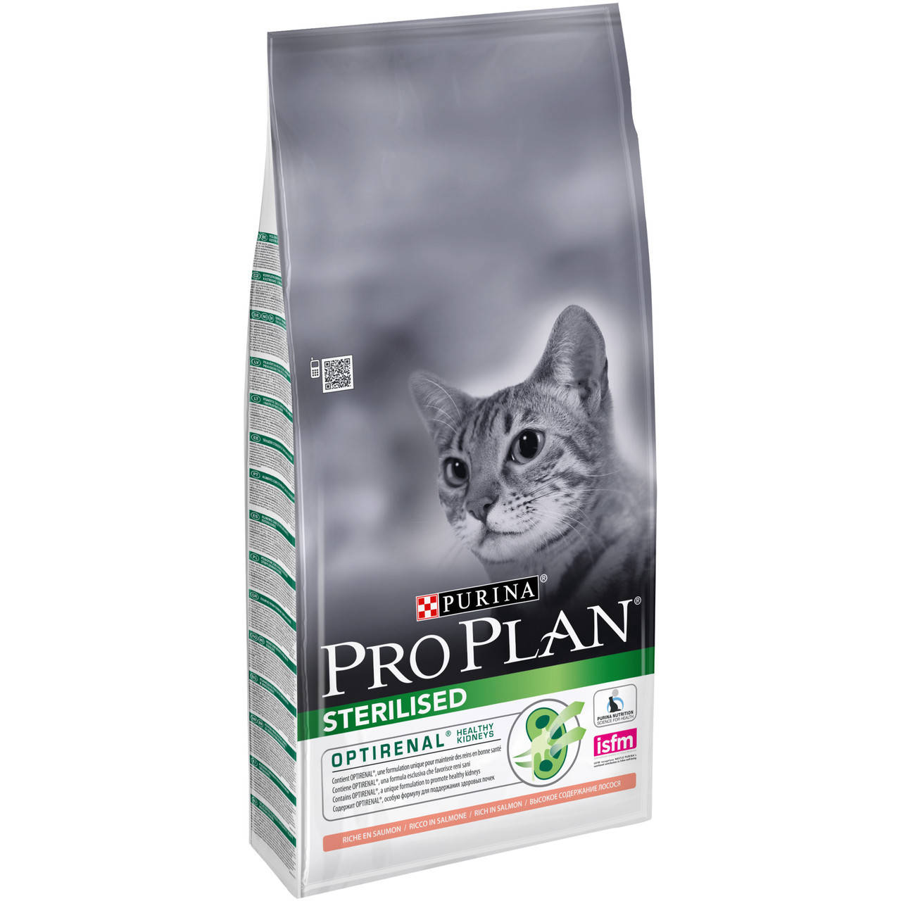 

Purina Pro Plan Sterilised 10кг для стерилизованных котов с лососем