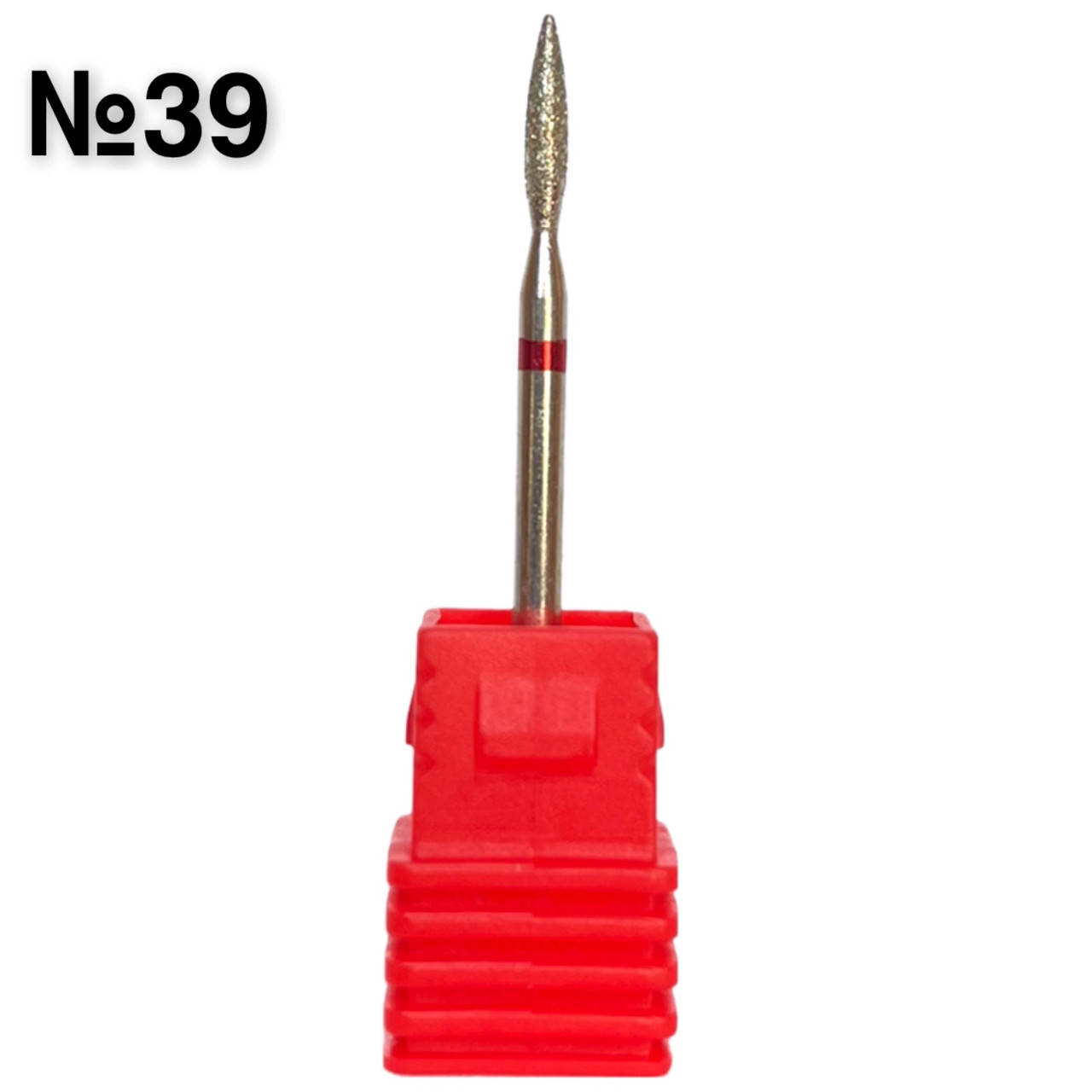 

Фрезы-насадки алмазные для фрезера (для маникюра и педикюра)Красный №39