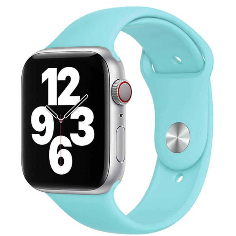 

Ремешок силикон Sport Band S / M для Apple Watch 38 / 40 / 41 mm (sea blue)