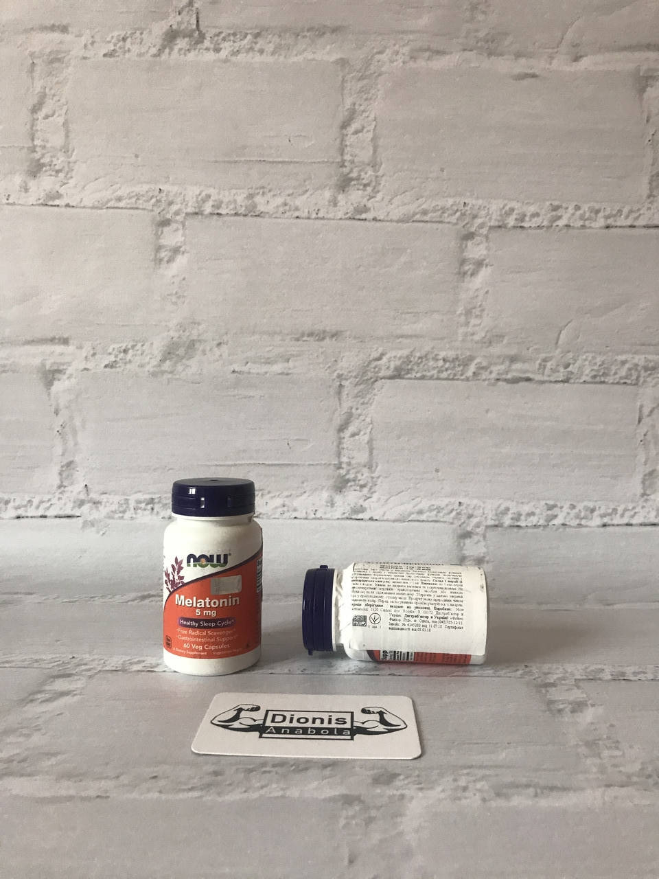 

Мелатонин - NOW Foods Melatonin 5 mg 60 vegcaps