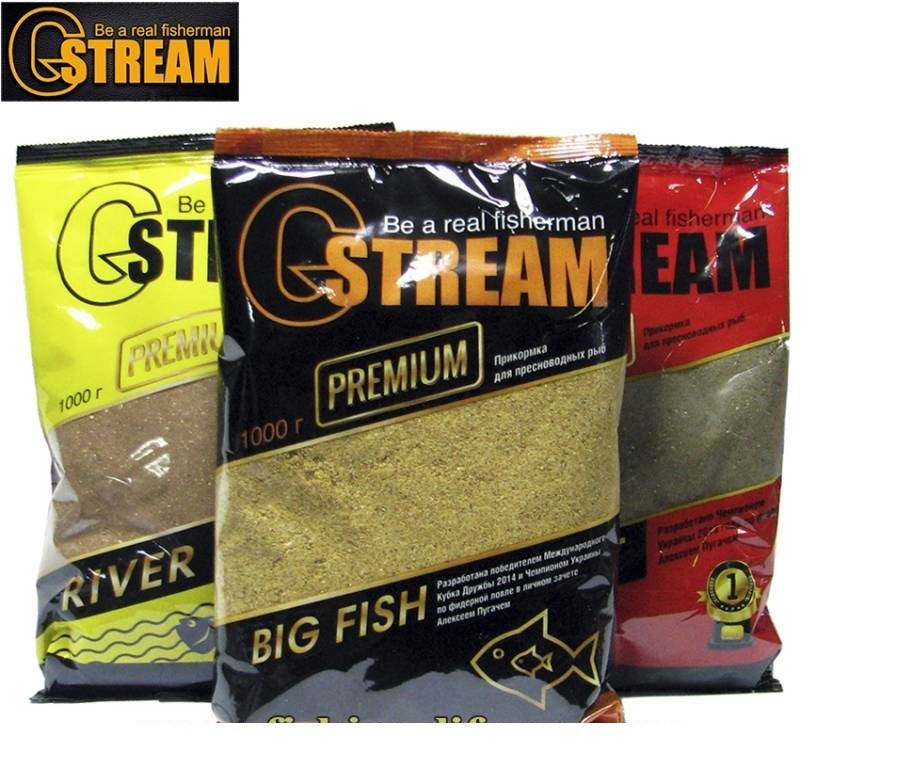 

Прикормка G.Stream PREMIUM Series BIG FISH