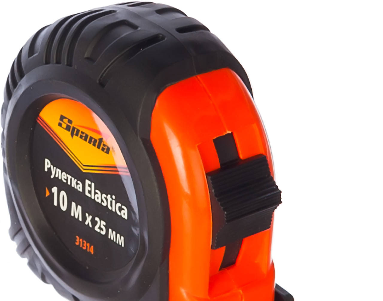 

Рулетка Elastica, 10 м х 25 мм, обрезиненный корпус, SPARTA (31314)