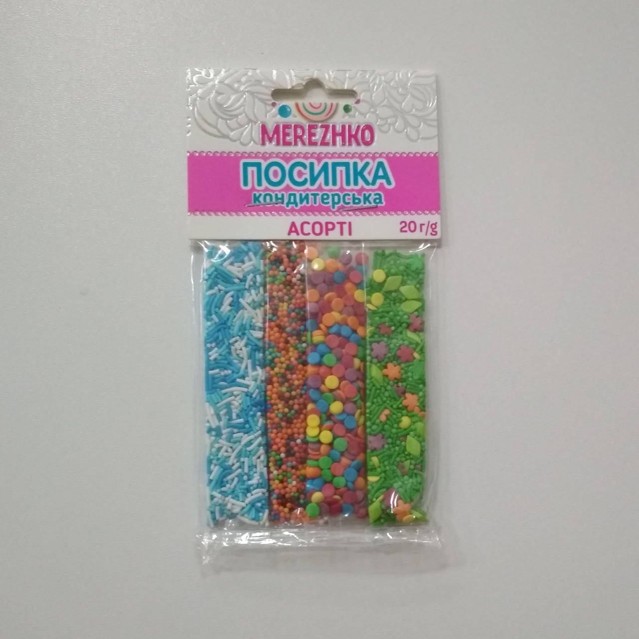 

Посыпка кондитерская ассорти №2 20г, Разные цвета