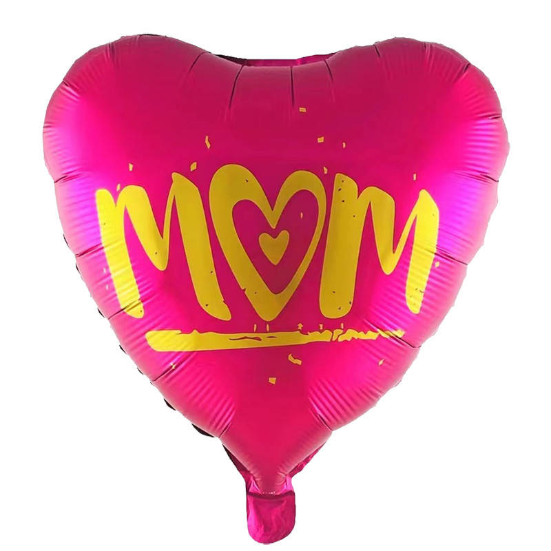 

Фольгированный шар сердце Mom 18" Китай
