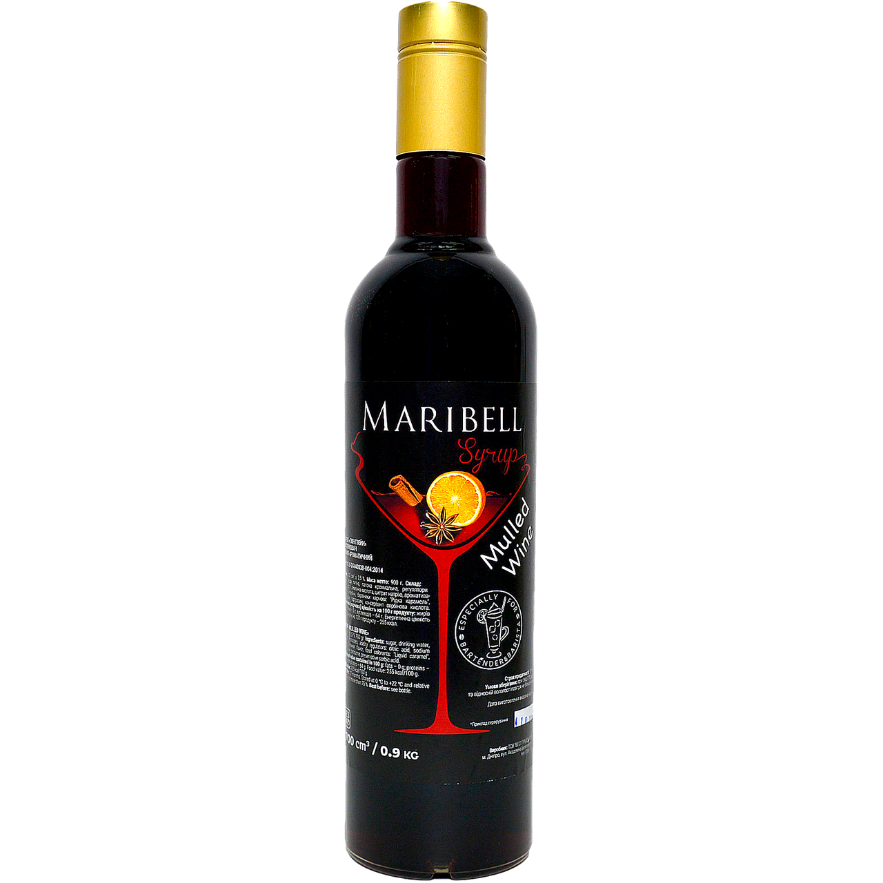 

Сироп «Глинтвейн» коктейльный MARIBELL 700 мл