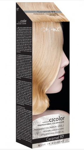 

Крем-краска для волос C:color C:ehko 97 (Карамель)
