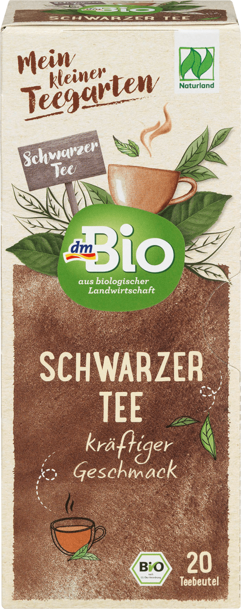 

Органический, черный чай dm Bio Naturand, Schwarzer Tee, 30 гр
